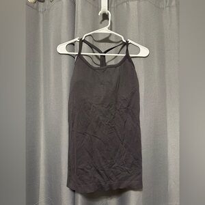 CRZ Speedy Seamless Built-in Bra Tank Y-back Black